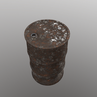 Metal Barrel - Thumbnail 3