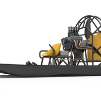 Drag racing Airboat Scale 1:25 - Thumbnail 2