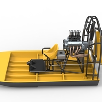 Drag racing Airboat Scale 1:25 - Thumbnail 10