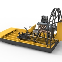 Drag racing Airboat Scale 1:25 - Thumbnail 12