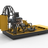 Drag racing Airboat Scale 1:25 - Thumbnail 19