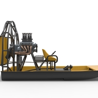 Drag racing Airboat Scale 1:25 - Thumbnail 20
