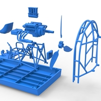 Drag racing Airboat Scale 1:25 - Thumbnail 25