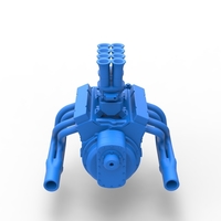 Engine of Drag racing Airboat Scale 1:25 - Thumbnail 12