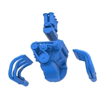 Engine of Drag racing Airboat Scale 1:25 - Thumbnail 14