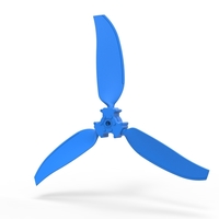 3 Blade Propeller of Drag racing Airboat Scale 1:25 - Thumbnail 2