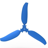 3 Blade Propeller of Drag racing Airboat Scale 1:25 - Thumbnail 6