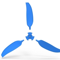 3 Blade Propeller of Drag racing Airboat Scale 1:25 - Thumbnail 8