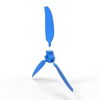 3 Blade Propeller of Drag racing Airboat Scale 1:25 - Thumbnail 10