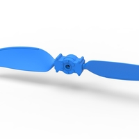 2 Blade Propeller of Drag racing Airboat Scale 1:25 - Thumbnail 2