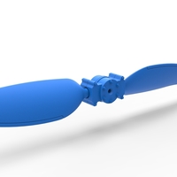 2 Blade Propeller of Drag racing Airboat Scale 1:25 - Thumbnail 5