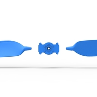 2 Blade Propeller of Drag racing Airboat Scale 1:25 - Thumbnail 6