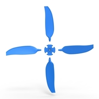4 Blade Propeller of Drag racing Airboat Scale 1:25 - Thumbnail 7