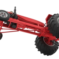 Vintage Small block Pulling tractor Scale 1:25 - Thumbnail 3