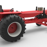 Vintage Small block Pulling tractor Scale 1:25 - Thumbnail 19