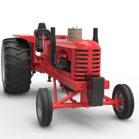 Vintage Small block Pulling tractor Scale 1:25 - Thumbnail 23