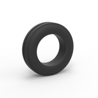 Tractor front tire 3 Scale 1:25 - Thumbnail 1