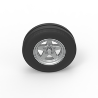 Front tractor wheel Version 2 Scale 1:25 - Thumbnail 6