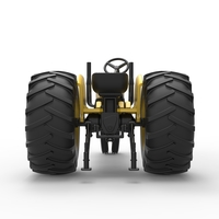 Vintage Small block Pulling tractor Version 2 Scale 1:25 - Thumbnail 16