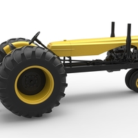 Vintage Small block Pulling tractor Version 2 Scale 1:25 - Thumbnail 19