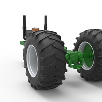 Vintage Small block Pulling tractor Base Version 2 Scale 1:25 - Thumbnail 14