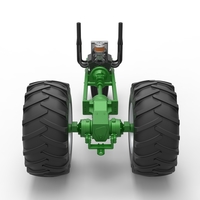 Vintage Small block Pulling tractor Base Version 2 Scale 1:25 - Thumbnail 16