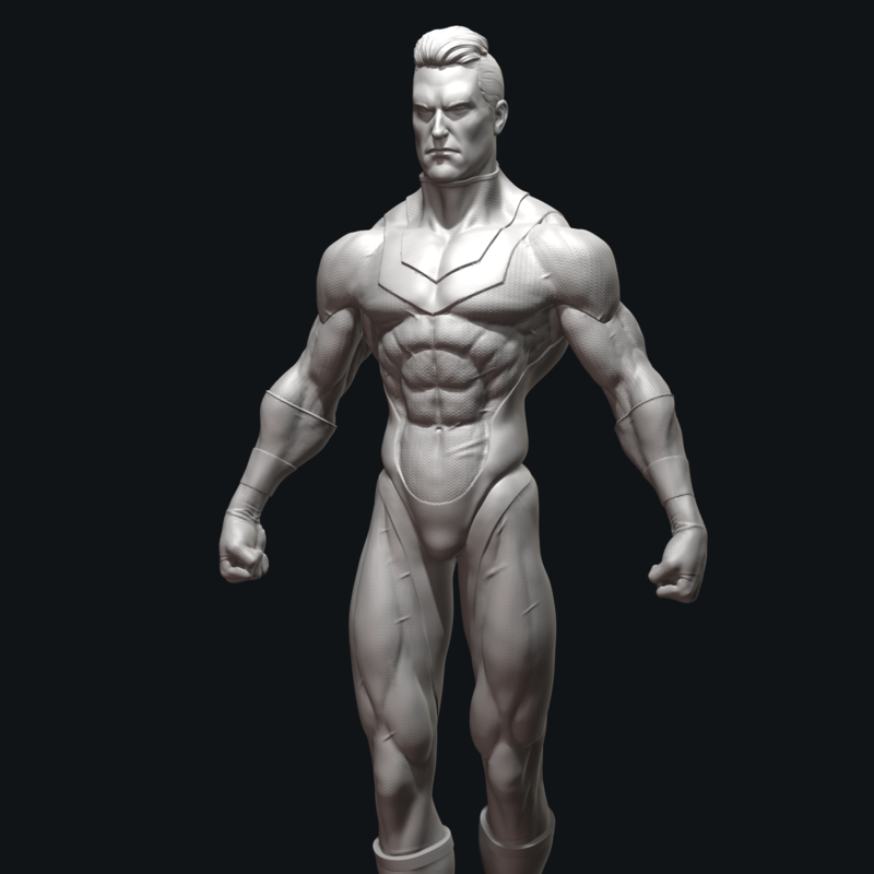 Superhero FREE 3D Print model