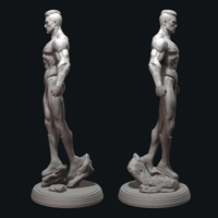 Superhero FREE 3D Print model - Thumbnail 3