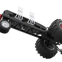 Vintage Small block Pulling tractor Version 3 Scale 1:25 - Thumbnail 3