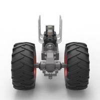 Vintage Small block Pulling tractor Base Version 3 Scale 1:25 - Thumbnail 13