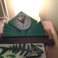 Art Deco Clock - Thumbnail 2