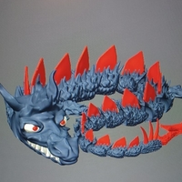 Mythologic Taurus Dragon. Articulated Dragon.  - Thumbnail 3