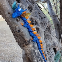 Mythologic Taurus Dragon. Articulated Dragon.  - Thumbnail 6