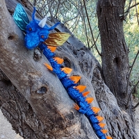 Mythologic Taurus Dragon. Articulated Dragon.  - Thumbnail 7