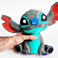 Stitch. Stitch Piggy Bank. Stitch Money Box - Thumbnail 1