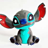 Stitch. Stitch Piggy Bank. Stitch Money Box - Thumbnail 2