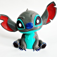 Stitch. Stitch Piggy Bank. Stitch Money Box - Thumbnail 3