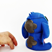 Stitch snack holder. Stitch for backpack - Thumbnail 5