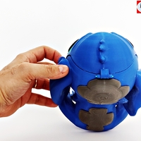 Stitch snack holder. Stitch for backpack - Thumbnail 6