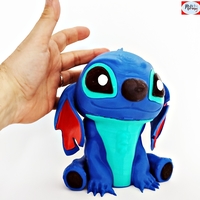 Stitch snack holder. Stitch for backpack - Thumbnail 10