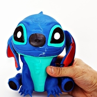 Stitch snack holder. Stitch for backpack - Thumbnail 12