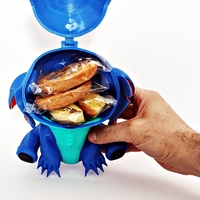 Stitch snack holder. Stitch for backpack - Thumbnail 14