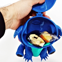 Stitch snack holder. Stitch for backpack - Thumbnail 15
