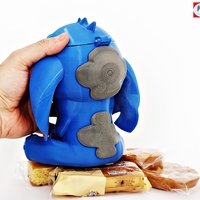 Stitch snack holder. Stitch for backpack - Thumbnail 17