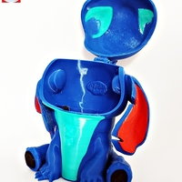 Stitch snack holder. Stitch for backpack - Thumbnail 20