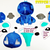 Stitch snack holder. Stitch for backpack - Thumbnail 22