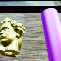 Beethoven Money Holder. Two-faced sculpture  - Thumbnail 4