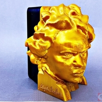 Beethoven Book Nook. Beethoven Head. - Thumbnail 6
