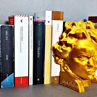 Beethoven Book Nook. Beethoven Head. - Thumbnail 8