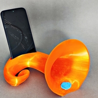 Smartphone Amplifier. Natural Tuba-Style Amplifier. - Thumbnail 5